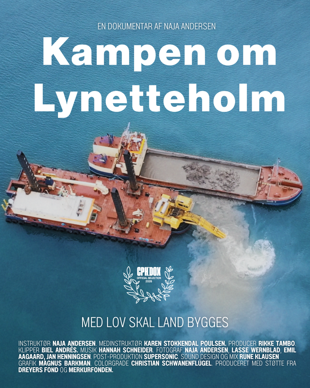 Poster for dokumentaren om at stoppe Danmarkshistoriens største anlægsprojekt.